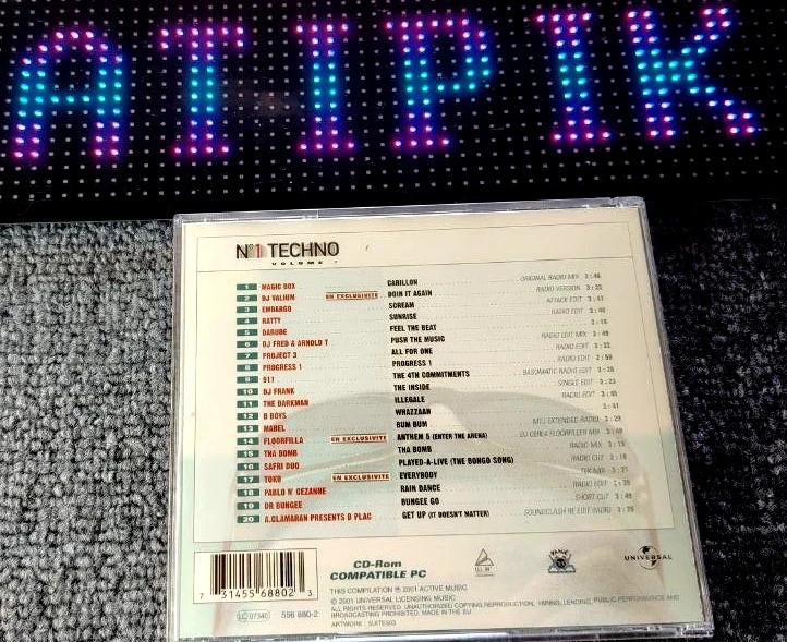 🎧 Cd Nr.1 Techno Volume 7 - Contact Fm Darude Safri Duo 🔥 – photo 2